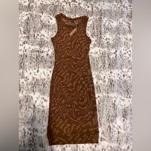 Skims Summer Mesh Mini Dress